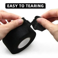 내열성 접착 천 원단 테이프 와이어링 하네스 테이프 자동차 및 트럭용 딸랑이 방지 펠트 롤 당 15m 9-50mm, 09 Width 50mm_01 1 roll