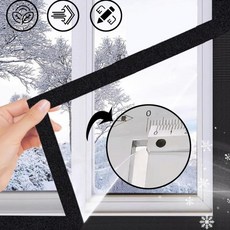 새로운 스타일의 겨울 창 방풍 및 따뜻한 필름 밀봉 플라스틱 천 겨울 방풍 커튼 단열 및 부동액