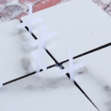 타일스페이서 타일스페이스 줄눈간격 십자 간격재 메지핀, 1.5mm, 1개