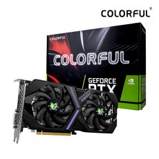 COLORFUL 컬러풀 지포스 RTX 3050 GAMING DUO V4 D6 6GB 도우정보, RTX3050 6GB