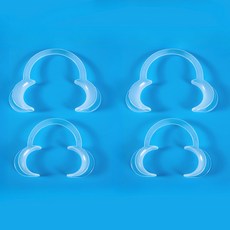 쿨링17 개구기 소2개 중2개 4개세트 셀프 미백 구강 치과 입벌리는 기구, 1개