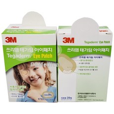 3M 아이패치 1733 안대 눈보호 교정 가림치료 어린이 밴드 20매 (알콜솜1매증정), 12세트