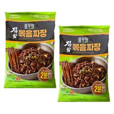 풀무원 직화 볶음 짜장 2인분 512.8g, 2개