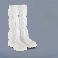 제전화 클린룸 작업화 정전기방지 하이탑, 화이트