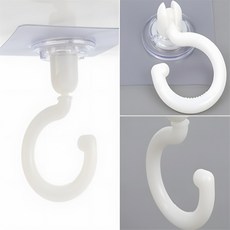 부착식고리 부착식다용도걸이 부착식걸이 책가방걸이 주방용품걸이, 블랙