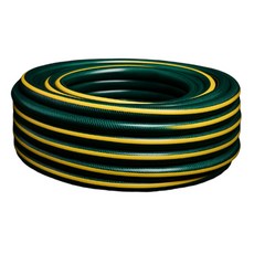 꼬이지 않는 고강도 편사 호스 물호스 신축성 내경 두께2.4mm 그린, 내경20mm, 1개