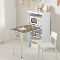 플레인홈 세이버 접이식 테이블 렌지대, 3단, 브라운