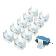 어린이 동력실험 모터전동기 고정용 홀더 10P 과학교구 과학교실 학습완구, 2세트