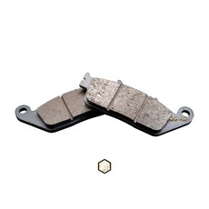 御前二輪機車精品 PBF 暴力虎 C版 煞車皮 適用勁戰 BWS 原廠規格 運動複合材, 1個