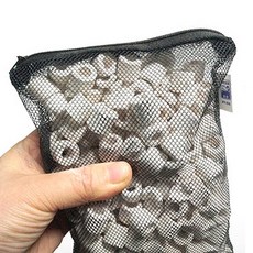 미미네아쿠아 지퍼다용도 여과재망(블랙) - (어항여과재망), 1개