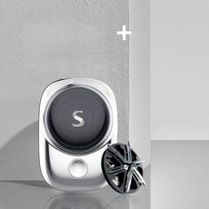 온코 전기 면도기 차량용 휴대용 USB SH103 사무, 샤이닝 실버+원래 교체날x1, 기본 모델명/품번