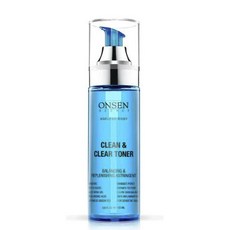Onsen Secret 클린 & 클리어 토너, 1개, 165ml