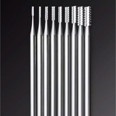 보석 조각 용 6 개/대 HSS 강철 버 금속 드릴 연삭 비트 2.35mm 생크 쥬얼리 도구, size 015