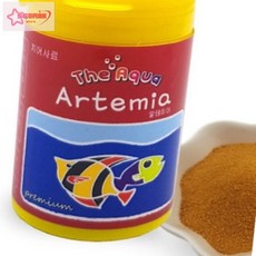 더아쿠아 어항 열대어 알테미아 물고기먹이 치어 열대어사료 55g