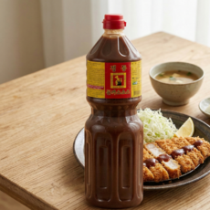 경양식돈까스 소스 1.9kg 식당 업소용 대용량 생선까스 떡꼬치 소시지 가츠동 쏘야 양념