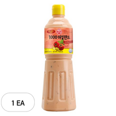 오뚜기 1000아일랜드 드레싱, 1개, 980g