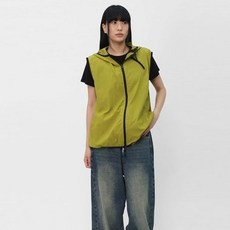 스콰즈 남녀공용 여름 바람막이 조끼 배색 투웨이 윈드브레이커 S... 426442
