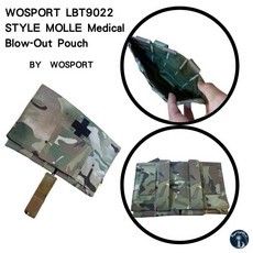 藍貓戰術 - ARG BP-91-MC 復刻 LBT 9022 風格醫療包 快拆 多地色 美國海豹同款, 1個