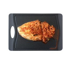 블랙 검정색 마블 도마 색 배임 없는 주방 미끄럼 방지 논슬립 도마 40 X 28cm, 1개