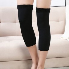 니즈플리 융털기모 노인무릎보호대 보온아대 기모레그워머 종아리보온 무릎보온대, 스킨
