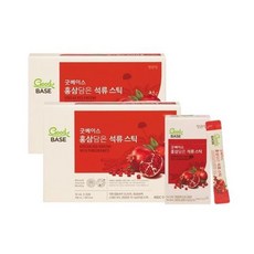 2개 정관장 굿베이스 홍삼 담은 석류 30포 스틱형 갱년기 선물, 300ml