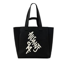 올세인츠 로고 토트 백