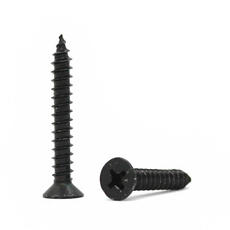 흑착색 접시머리 1종 피스, 16mm, 흑착색 접시머리 태핑나사, M2.6, 1개