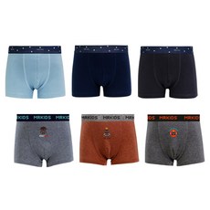 MRKIDS 男孩童4角褲組 MKD_009set 6入