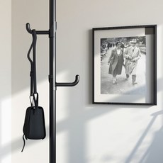 행거 다용도걸이 38mm 블랙/화이트, 38mm 화이트