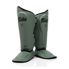 FAIRTEX SP9 護脛 深綠色 MMA 格鬥 泰拳, 1個