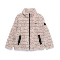 내셔널지오그래픽 키즈 N204KFT920 로고전판 FLEECE 뽀글이 집업 BEIGE 244586