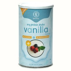 GENISOY 大豆蛋白奶昔 630g, 香草味, 1個