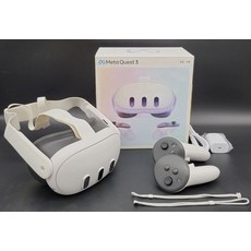 Meta Quest 3 無線VR虛擬實境頭戴式裝置，沉浸式遊戲體驗，高解析度顯示，舒適人體工學設計, 1個, quest3一體積512g