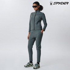 스파이더 여성 에센셜 트리코트 셋업 팬츠 SPIFCNFP171WMGR 206110