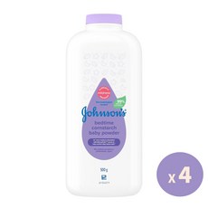 존슨즈베이비 콘스타치 파우더 베드타임, 4개, 500g