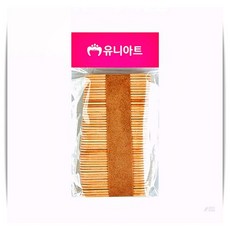제니앤굿즈 유니아트 나무막대 하드바 미니 원목재료 미술공예용 1개입