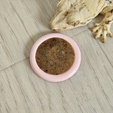 크레스티드 게코 이지클린 슈퍼푸드 밥그릇, 1개, 핑크