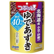 하고로모 당질제한 팥앙금 150g x 6개입 파우치형 저당 팥빙수 단팥죽 재료, 1g