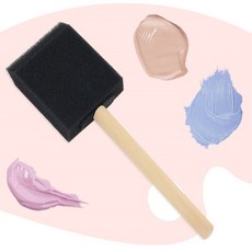 내옆채움가게 스펀지 붓 5cm 가구페인팅스폰지붓