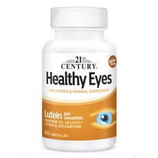 21St Century Healthy Eyes維他命&葉黃素玉米黃素膠囊, 60顆, 1罐