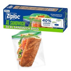 Ziploc 샌드위치 XL 백 (30개 (1팩))