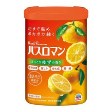 바스로망 훈훈한 유자향기 600g / 온천입욕제, 1개
