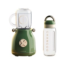 橙廚CHANCOO 便攜式果汁機 復古造型 隨行杯 攜帶式 家用榨汁機 果汁機 果汁 代餐 奶昔 嬰兒副食品 廚房家電, CHANCOO橙廚果汁機 綠