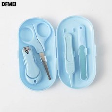 DFMEI 嬰兒電動磨甲器, 1個, 藍色指甲護理套裝:如圖