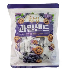 한입 과일 샌드 포도향, 300g, 1개