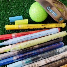 골프 펜마커 아이언 골프채 커스텀 숫자 도색펜 마커펜 골프클럽 페인트 펜 9color