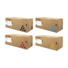 RICOH SP C250S 原廠碳粉匣 適用SP C261SFNw/C261DNW, 1個, 黑色, 黑色