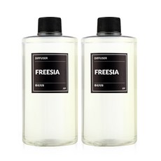 제이에스피 디퓨저 대용량 리필액, 후리지아, 500ml, 2개
