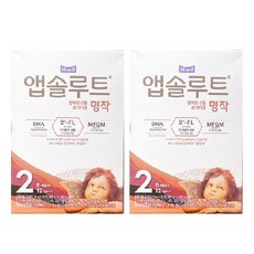 매일 앱솔루트 명작 스틱 2단계, 40개