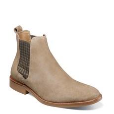 STACY ADAMS 남성용 가브리엘 첼시 부츠 샌드 스웨이드